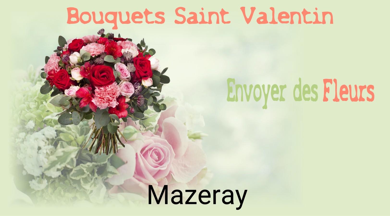 Roses de Saint-Valentin livrées à Mazeray
